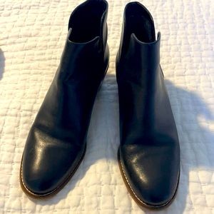 Cole Haan Black Leather Boots